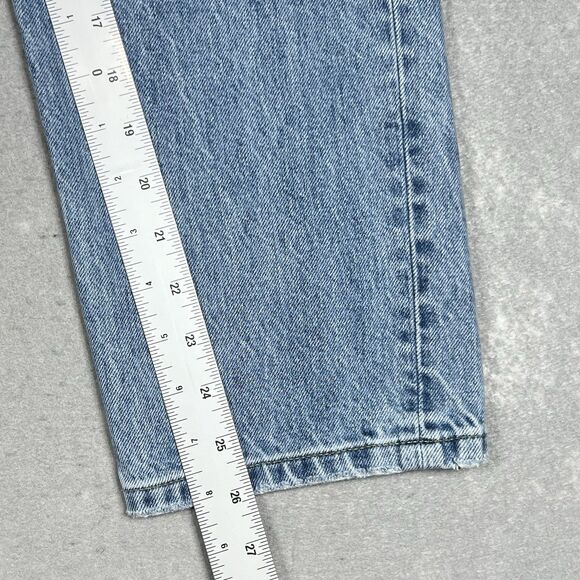 Everlane The Relaxed Straight Fit Jean’s Blue Women’s 29 Regular Organic Cotton - Picture 6 of 14